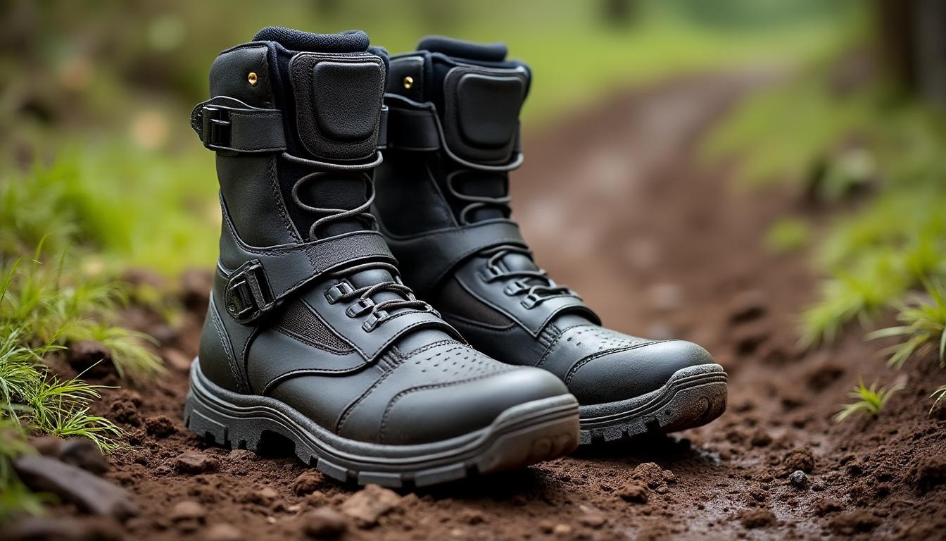 découvrez les bottes de moto off-road essentielles qui allient confort et protection sur la route. parfaites pour les passionnés de moto, ces chaussures garantissent une expérience de conduite inégalée tout en préservant sécurité et style.