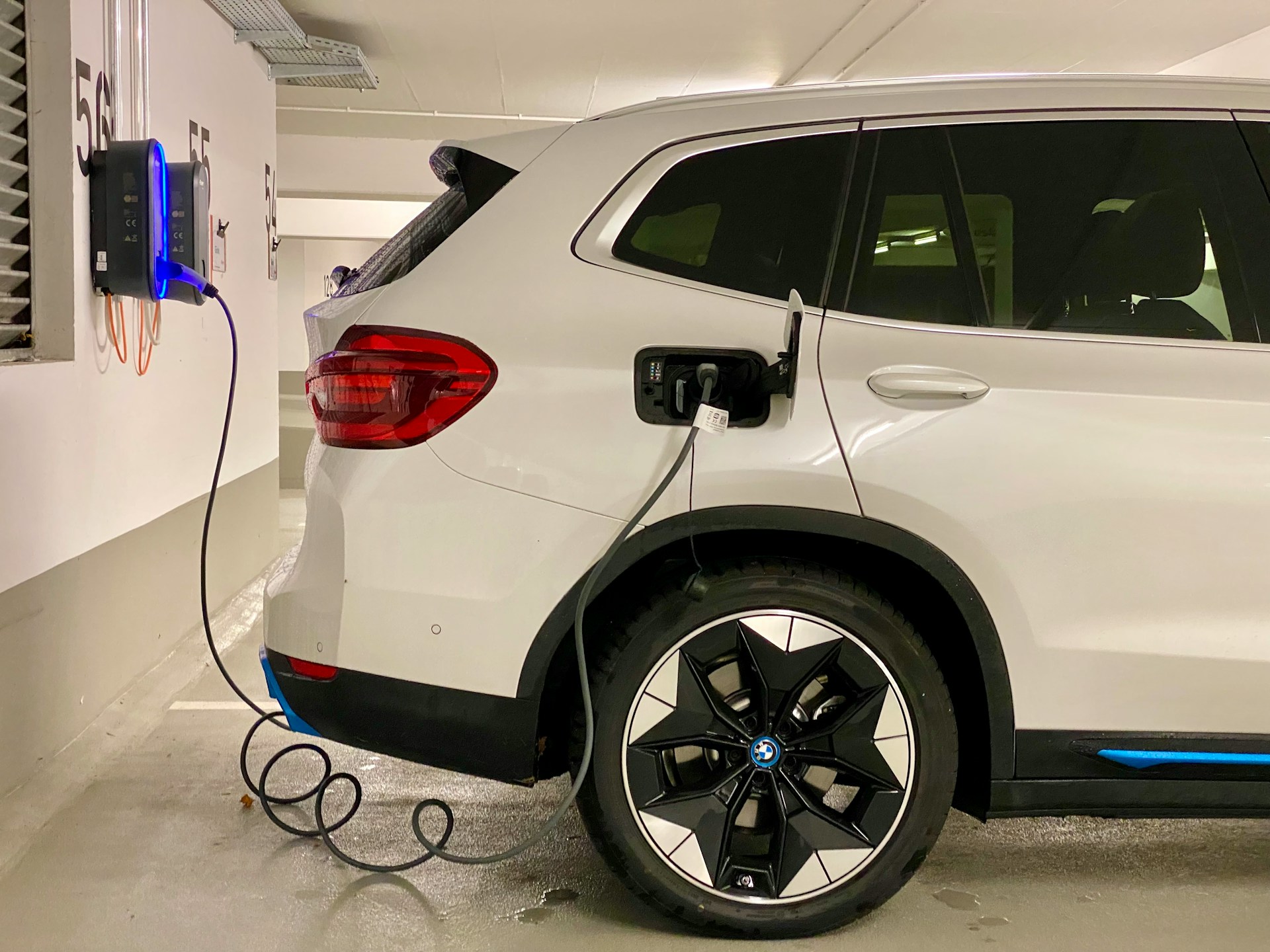 recharge pour voiture électrique