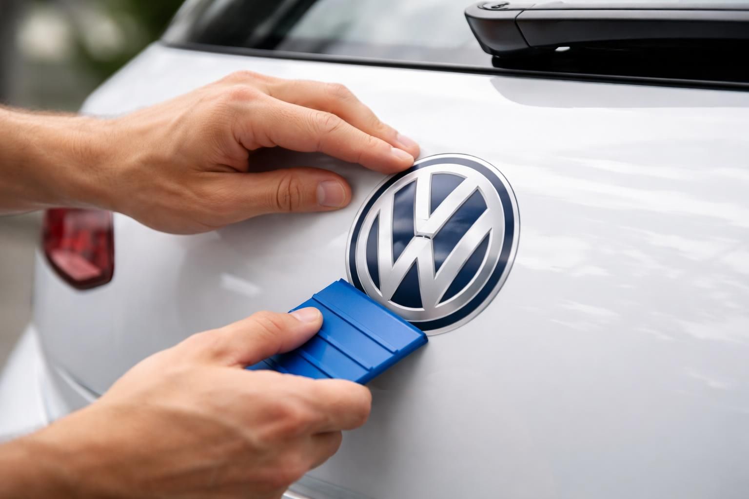 découvrez nos astuces pour poser facilement un autocollant volkswagen d'origine sans faire de bulles, pour un résultat propre et durable.