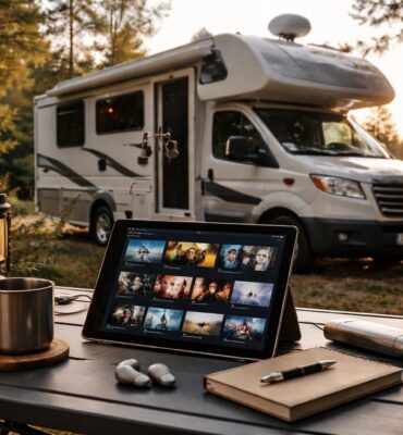 découvrez comment utiliser votre ipad comme mediacenter dans votre camping-car pour regarder des films au camp. guide complet du setup pratique et facile à installer.