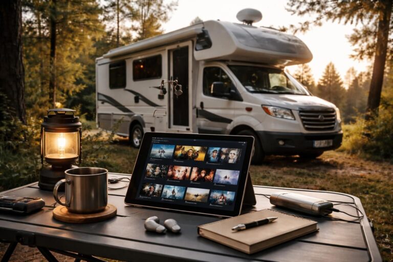 découvrez comment utiliser votre ipad comme mediacenter dans votre camping-car pour regarder des films au camp. guide complet du setup pratique et facile à installer.