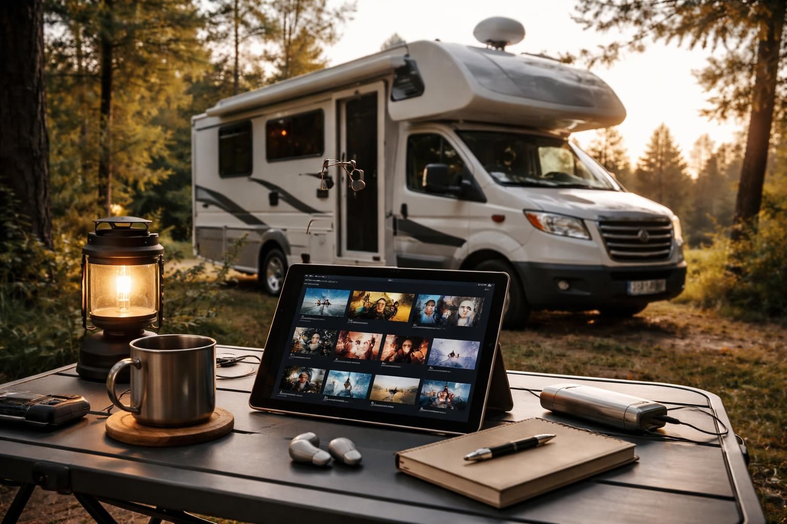 découvrez comment utiliser votre ipad comme mediacenter dans votre camping-car pour regarder des films au camp. guide complet du setup pratique et facile à installer.