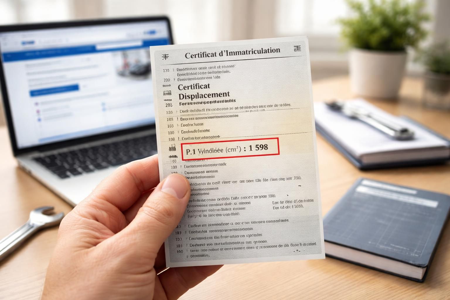 découvrez les meilleures astuces pour identifier facilement la cylindrée sur votre carte grise et simplifiez vos démarches administratives.