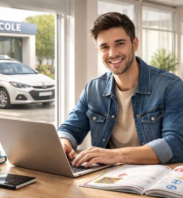 inscris-toi, révise efficacement et réserve ton examen du code de la route en toute simplicité pour obtenir ton permis de conduire rapidement.