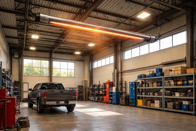 découvrez le chauffage tube radiant gaz, la solution idéale pour chauffer efficacement un garage avec grande hauteur. profitez d'une chaleur confortable et économique adaptée aux grands espaces.