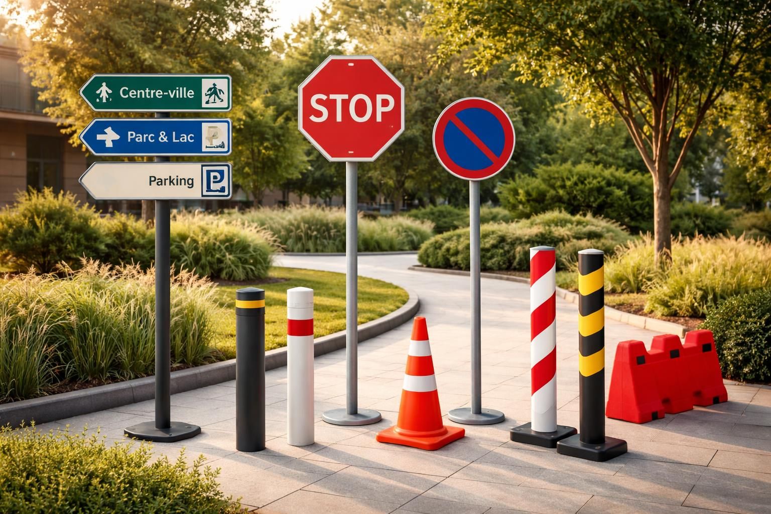 explorez notre sélection de poteaux de signalisation leroy merlin, idéals pour sécuriser et organiser vos projets d'aménagement extérieur avec qualité et durabilité.