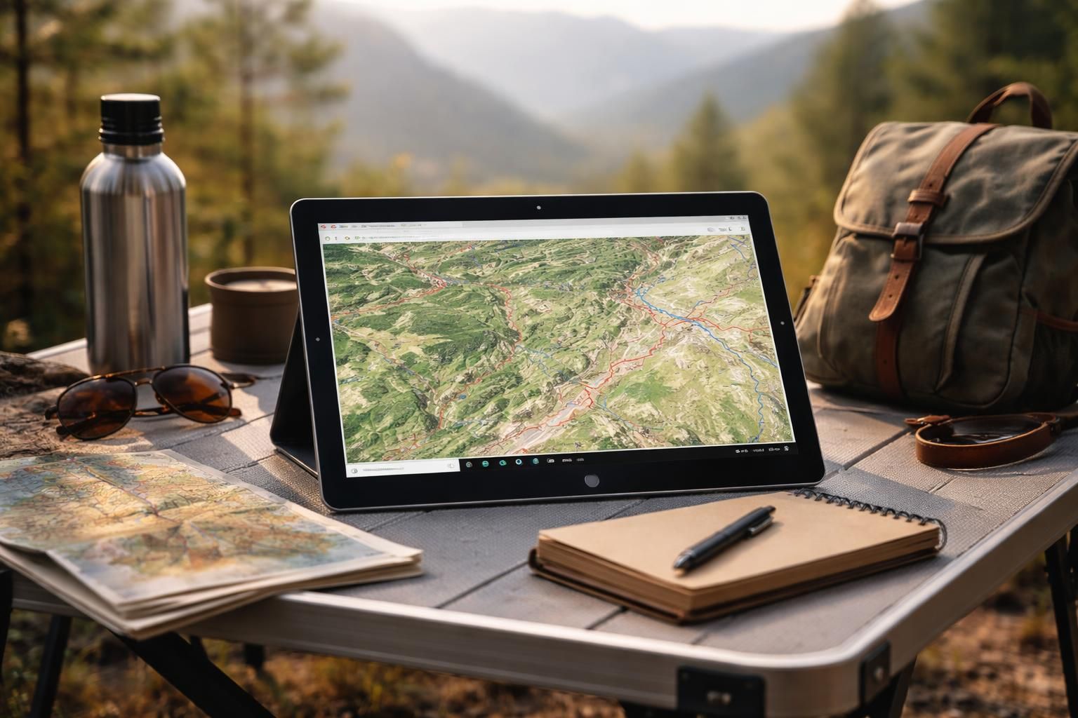 découvrez comment préparer des cartes hors ligne sur votre tablette windows pour un road trip réussi, avec une check-list pratique pour ne rien oublier.